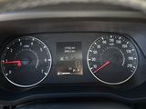 a close up of a speedometer and gauges in a car