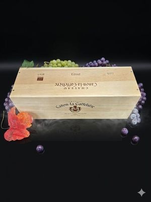 Bordeaux - 1 Magnum 1,5L en Caisse bois d'origine individuel…