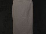 a woman ' s skirt with a black and white checkered pattern