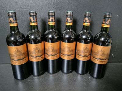 6 Bouteilles de Blason d'Issan Margaux 2019 - Neuf - TVA Réc… - Photo 1