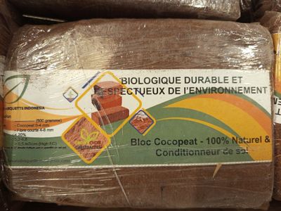 Lot de 80 Blocs de conditionner de sol Cocopeat - 100% natur… - Photo 1