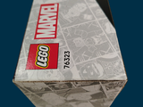 a box with a lego logo on it sitting on a table