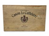 an old wooden box with a label on it that says canon - la - gaffeiere
