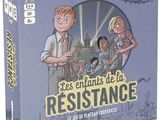 On voit ici la boîte du jeu de société « Les enfants de la Résistance ».
