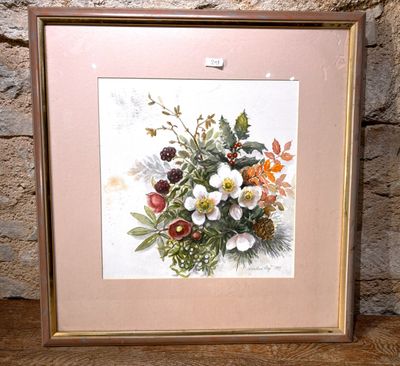 Aquarelle fleurs - Photo 1