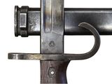 a close up of a gun on a white background