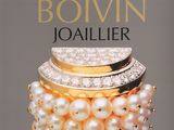 the cover of a book with pearls and diamonds on it
