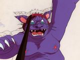 animation représentant un chat avec une cravate sur la tête