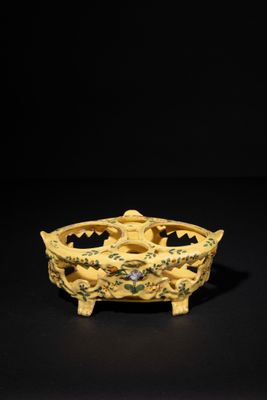 an image of a yellow bowl with a dragon on it