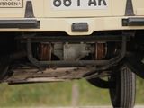a close up of a vehicle with a number plate on it