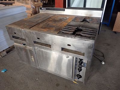 Cuisinière THIRODE électrique inox, 2 feux, 2 plaques, 1 fou…