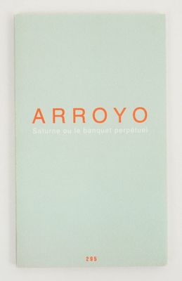 the cover of the book arpoyo, featuring an orange lettering on a light green background