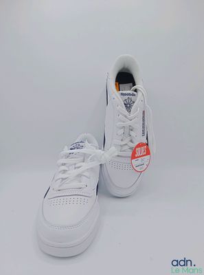 Nike Air Force 1 Low blanche / bleue / orange