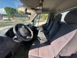 the interior of a van with the driver ' s seat up