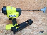 a close up of a cordless saw and a cordless tool