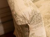 an image of a close up of a couch in a living room