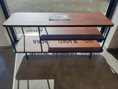 KANN DESIGN, Table basse à 3 niveaux de plateaux en bois exo…