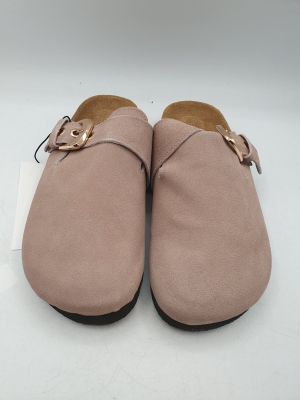 ONLY - Mules sabots en cuir véritable - Pointure 38 - Taupe …