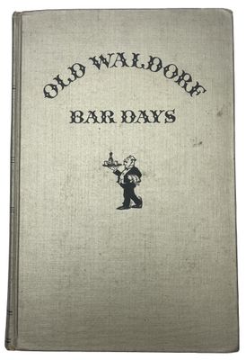 un vieux registre du bar « Waldoor's » datant de l'époque, avec la photo d'un homme tenant un pistolet