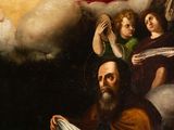 an image of a painting of a group of people playing music