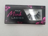 a box of fake mink lashes sitting on top of a table