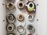 many rolls of toilet paper and rolls of toilet paper on the wall