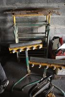 Lot : 2 chandelles MACC + 2 tréteaux MACC (en l'état), poste… (photo 4)