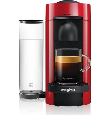 Magimix Nespresso Vertuo Plus Rouge manque support de tasse