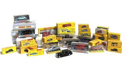many different types of toy cars and trucks on display