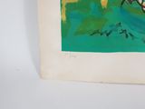 a picture of a painting on a white wall