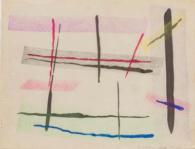 une image d'une œuvre d'art représentée sur une feuille de papier