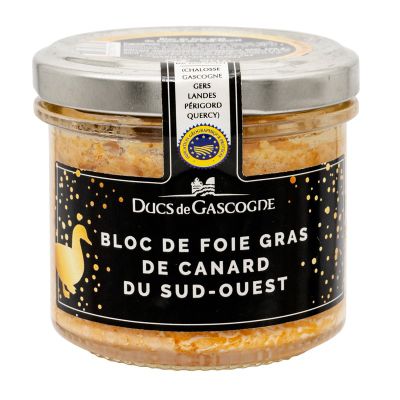 Lot de 45 blocs de Foie Gras de canard du sud ouest (90g)