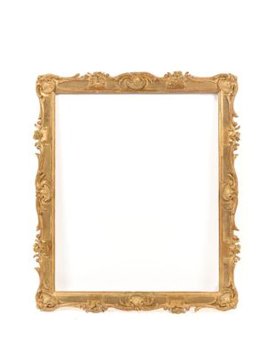 an image of a gold frame on a white background