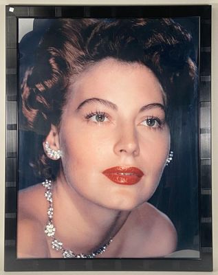 Photographie en couleur d'Ava GARDNER (1922-1990) par Virgil…