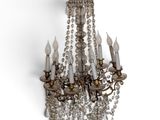 an image of a chandelier hanging from a wall
