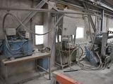 a machine that is sitting inside of a building