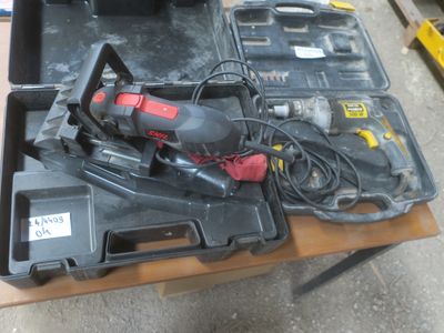 Fraiseuse à lamelles SKILL fonctionne et visseuse IDEAL POWE… - Photo 1