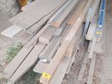 a pile of wood that is sitting on the ground