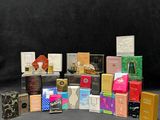 a lot of small boxes that are sitting on a table