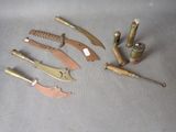 a lot of different tools that are laying out on the table