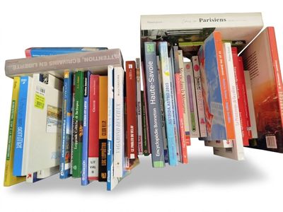 Lot de 40 LIVRES - Littérature Guides Voyage Cuisine - 12.3k…