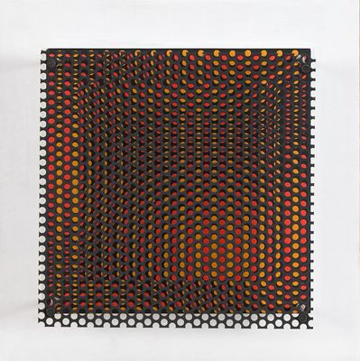Antonio Asis (1932-2019) Vibration 2006 Acrylique, bois et m…