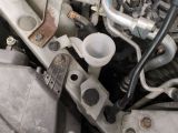 a close up of a car ' s engine with no fuel