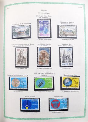 TIMBRE-POSTE - FRANCE - OBL - Années 1981/95, Poste + Carnet…