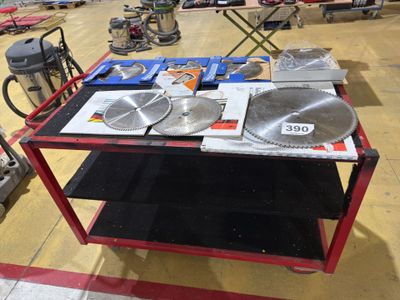 a picture of a table with a lot of tools on it