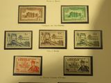 une photo d'une photo d'une collection de timbres