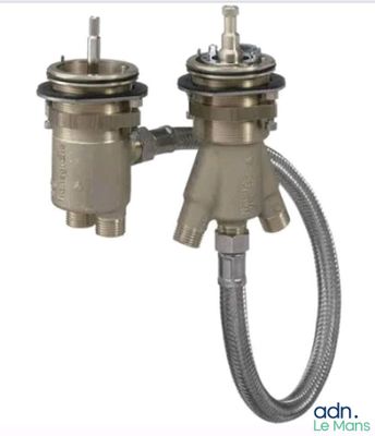 Corps d'encastrement pour thermostatique 2 trous pour montag…