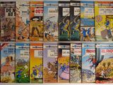 beaucoup de livres sur une étagère