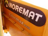 a close up of a sign on the back of a tractor