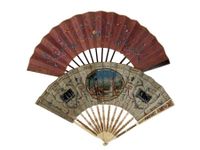 Deux éventails, France, vers 1780-1790